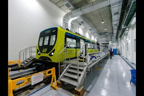 The Ui-Sinseol Light Rapid Transit light metro line has opened in Seoul.